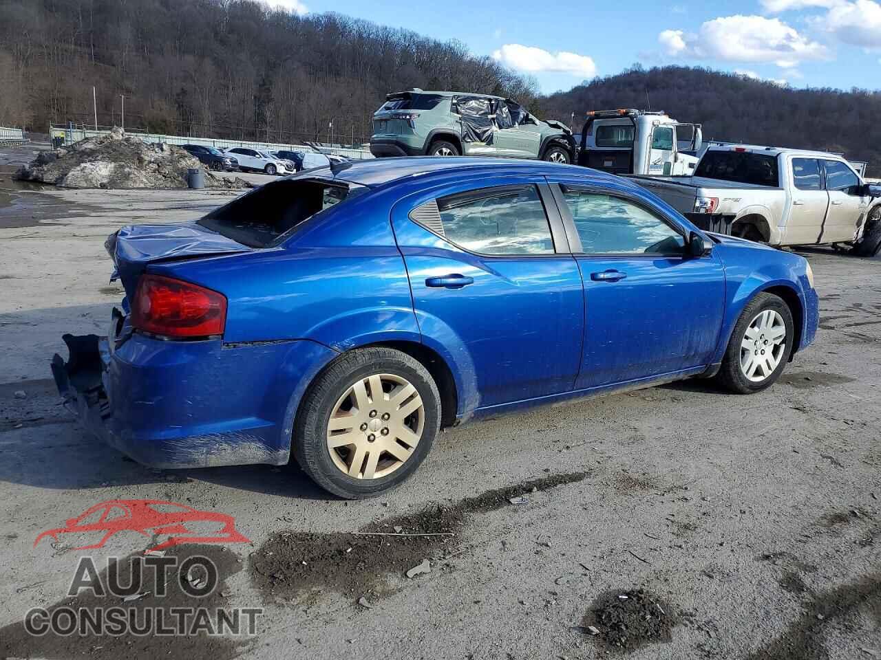 DODGE AVENGER 2012 - 1C3CDZAB4CN266185