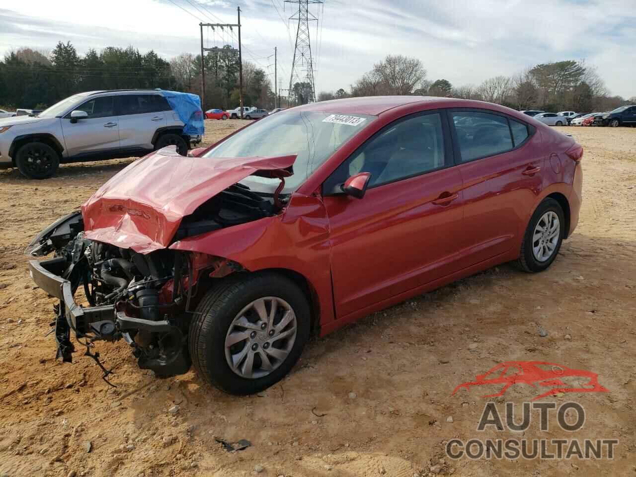 HYUNDAI ELANTRA 2017 - 5NPD74LF5HH186508
