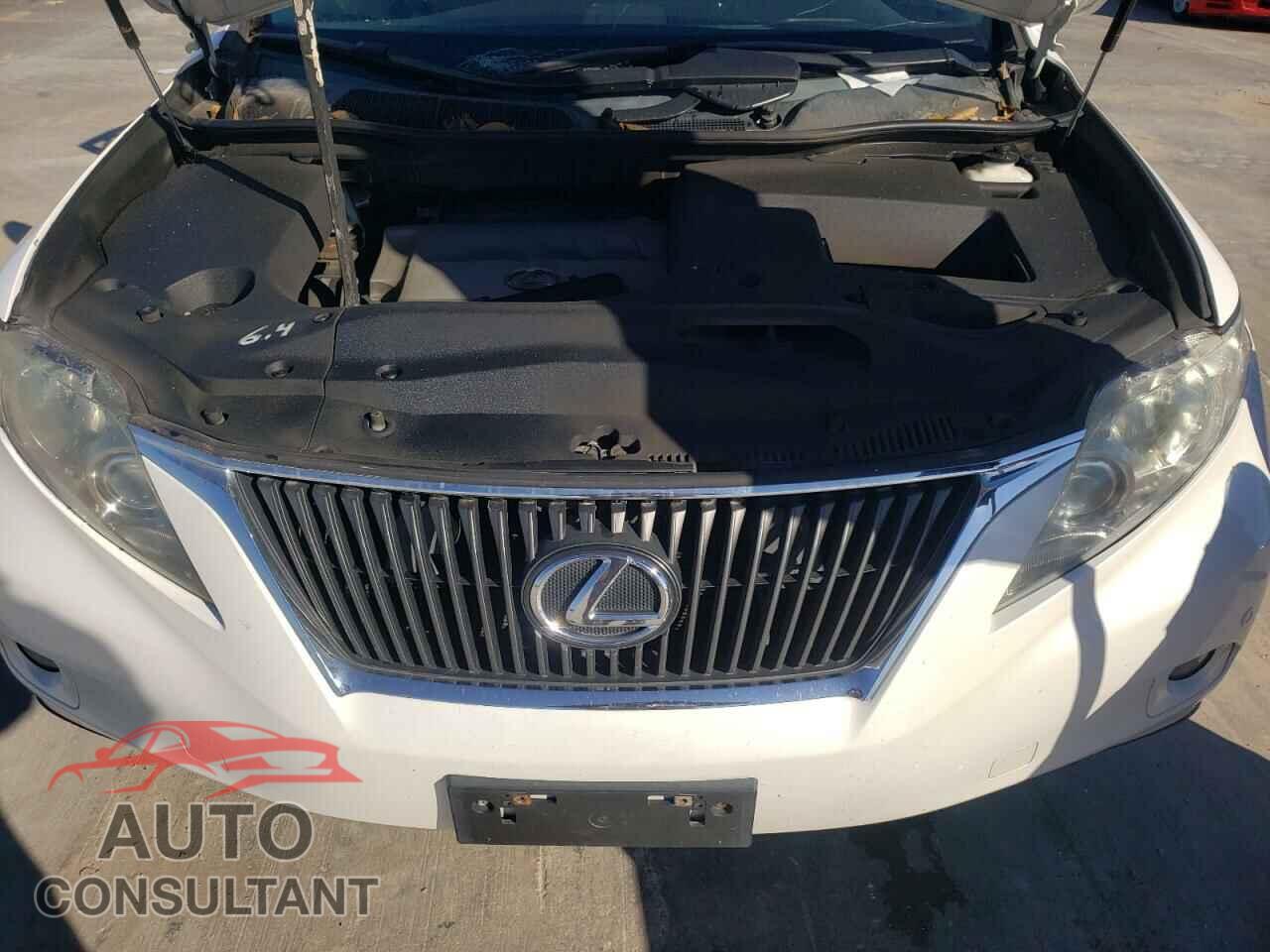 LEXUS RX350 2012 - 2T2BK1BA1CC122547