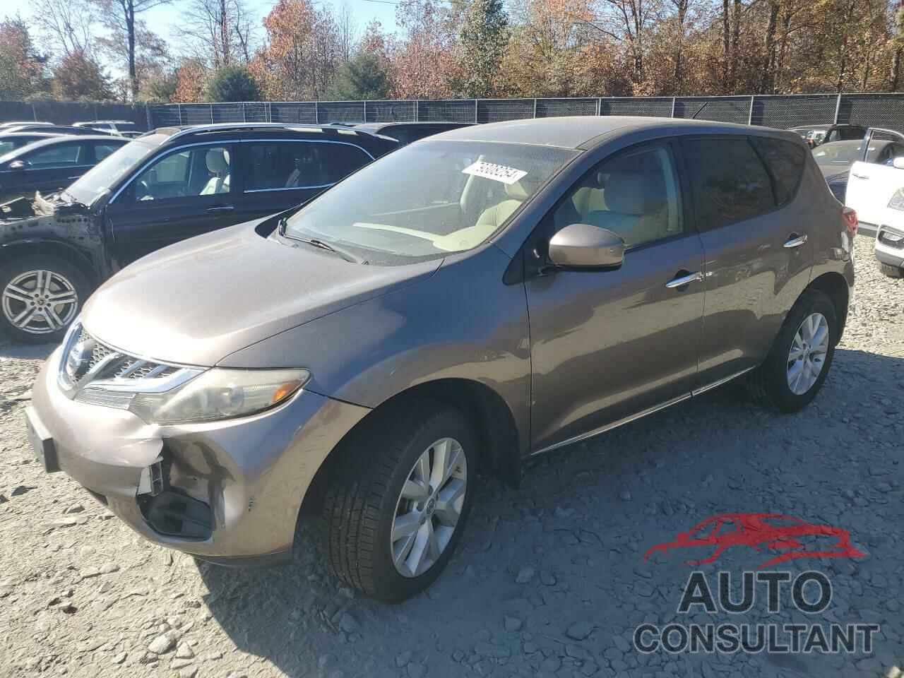 NISSAN MURANO 2012 - JN8AZ1MW2CW218641