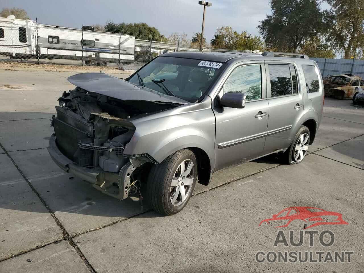 HONDA PILOT 2012 - 5FNYF3H91CB029051