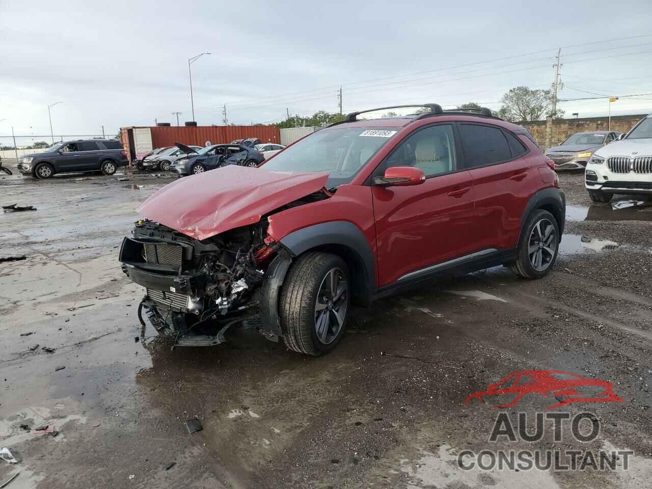 HYUNDAI KONA 2021 - KM8K33A57MU684339