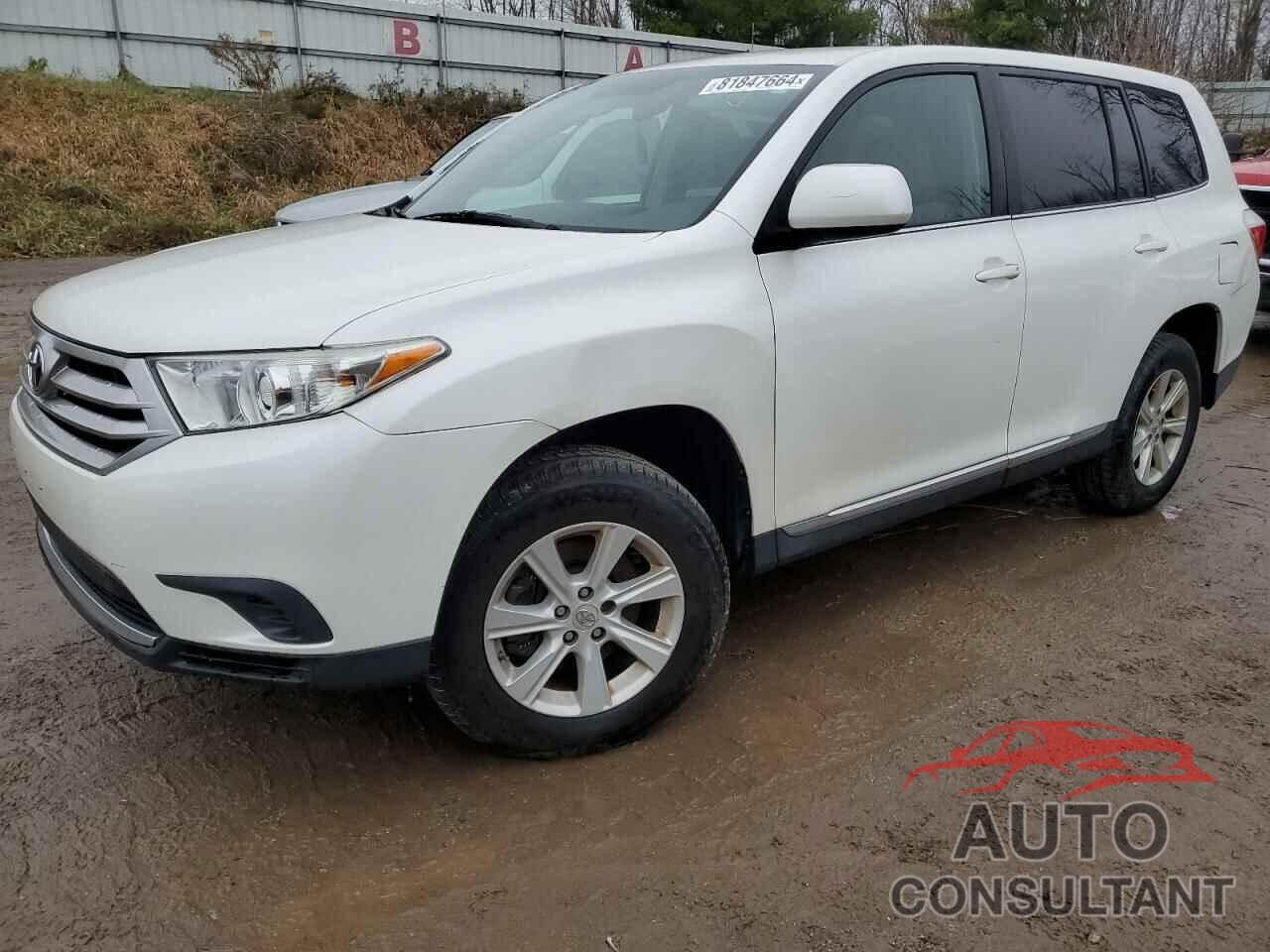 TOYOTA HIGHLANDER 2013 - 5TDBK3EH3DS182685