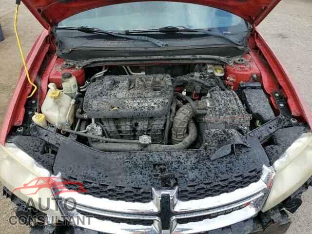DODGE AVENGER 2012 - 1C3CDZCB0CN290819