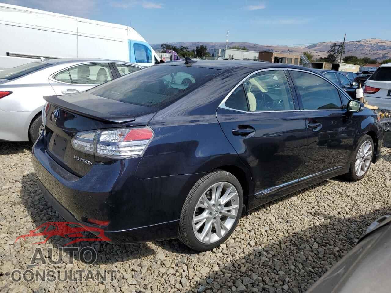 LEXUS HS 2010 - JTHBB1BAXA2019853