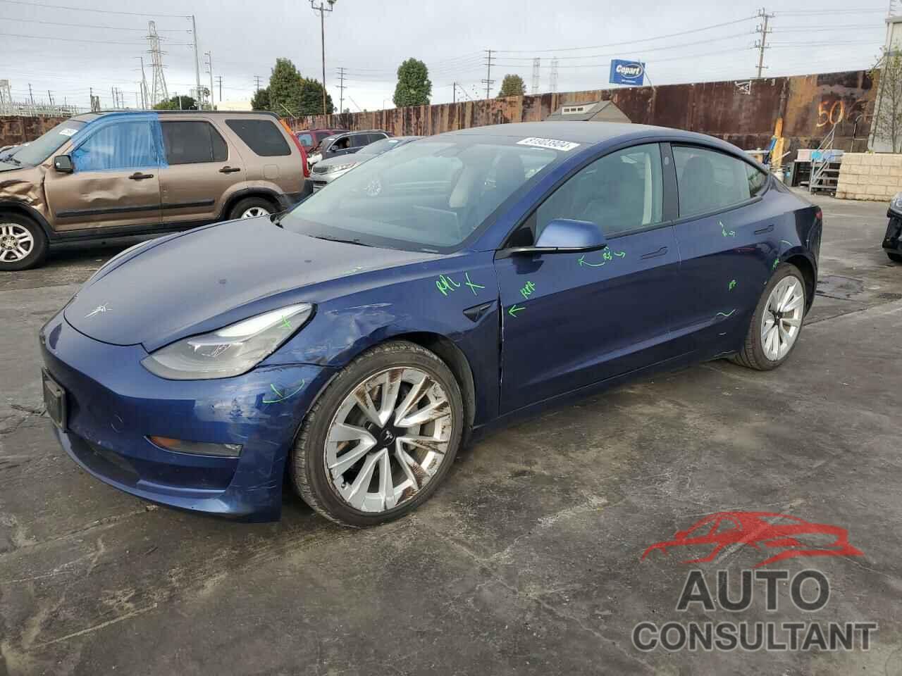 TESLA MODEL 3 2022 - 5YJ3E1EB6NF143073