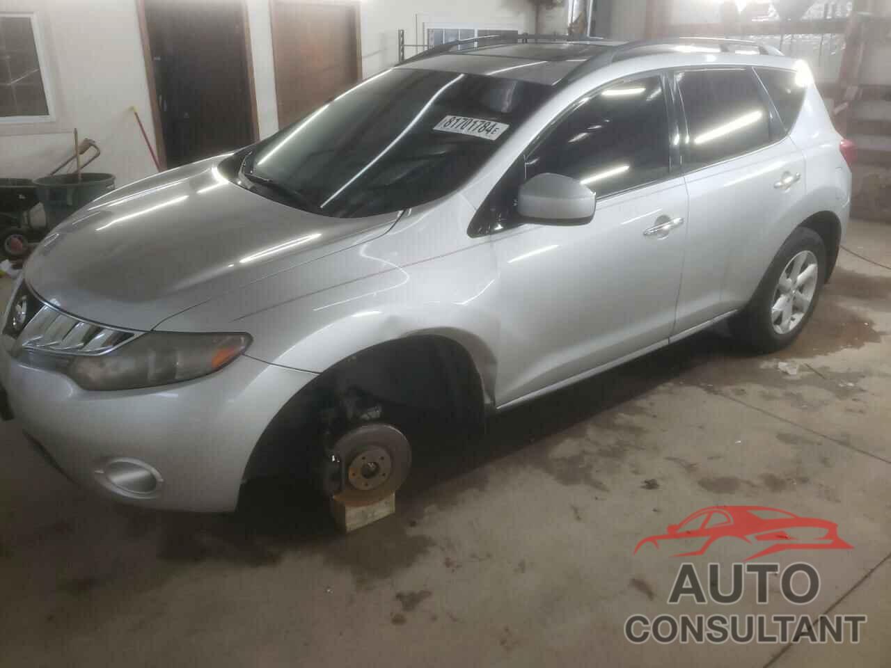 NISSAN MURANO 2009 - JN8AZ18W99W203962