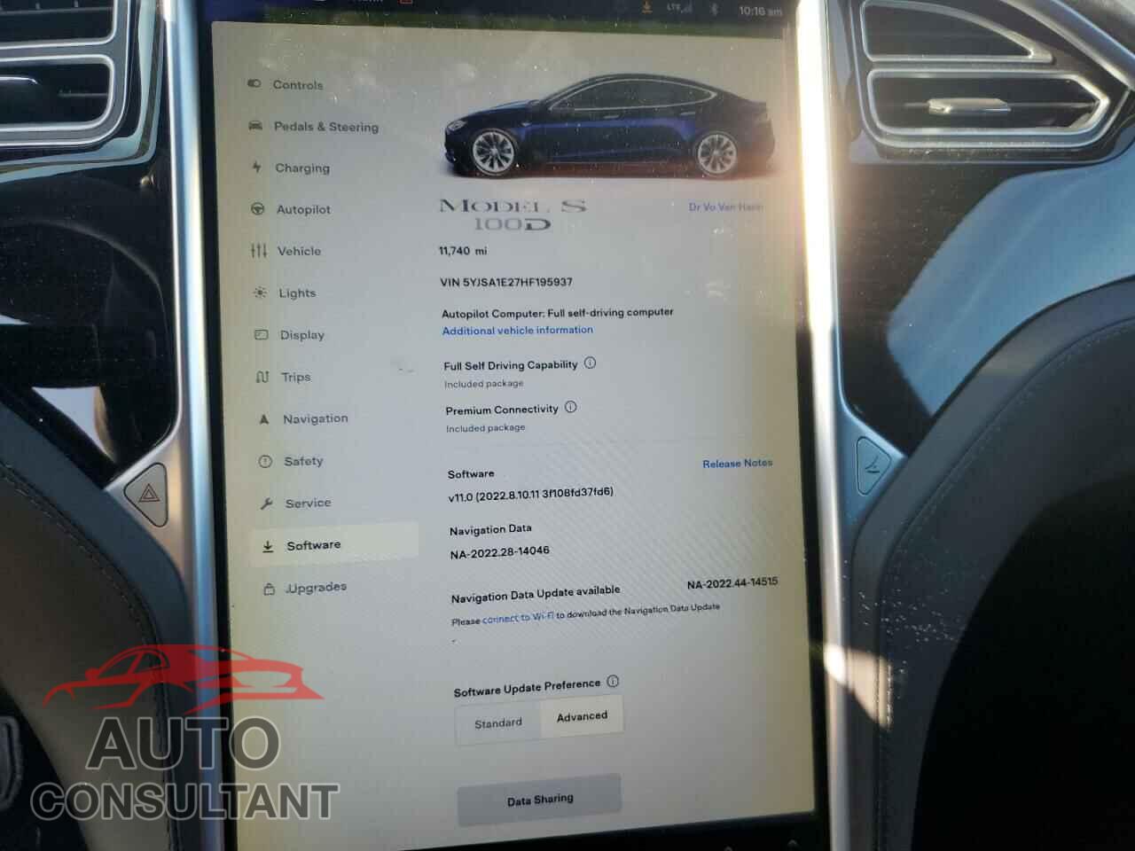 TESLA MODEL S 2017 - 5YJSA1E27HF195937