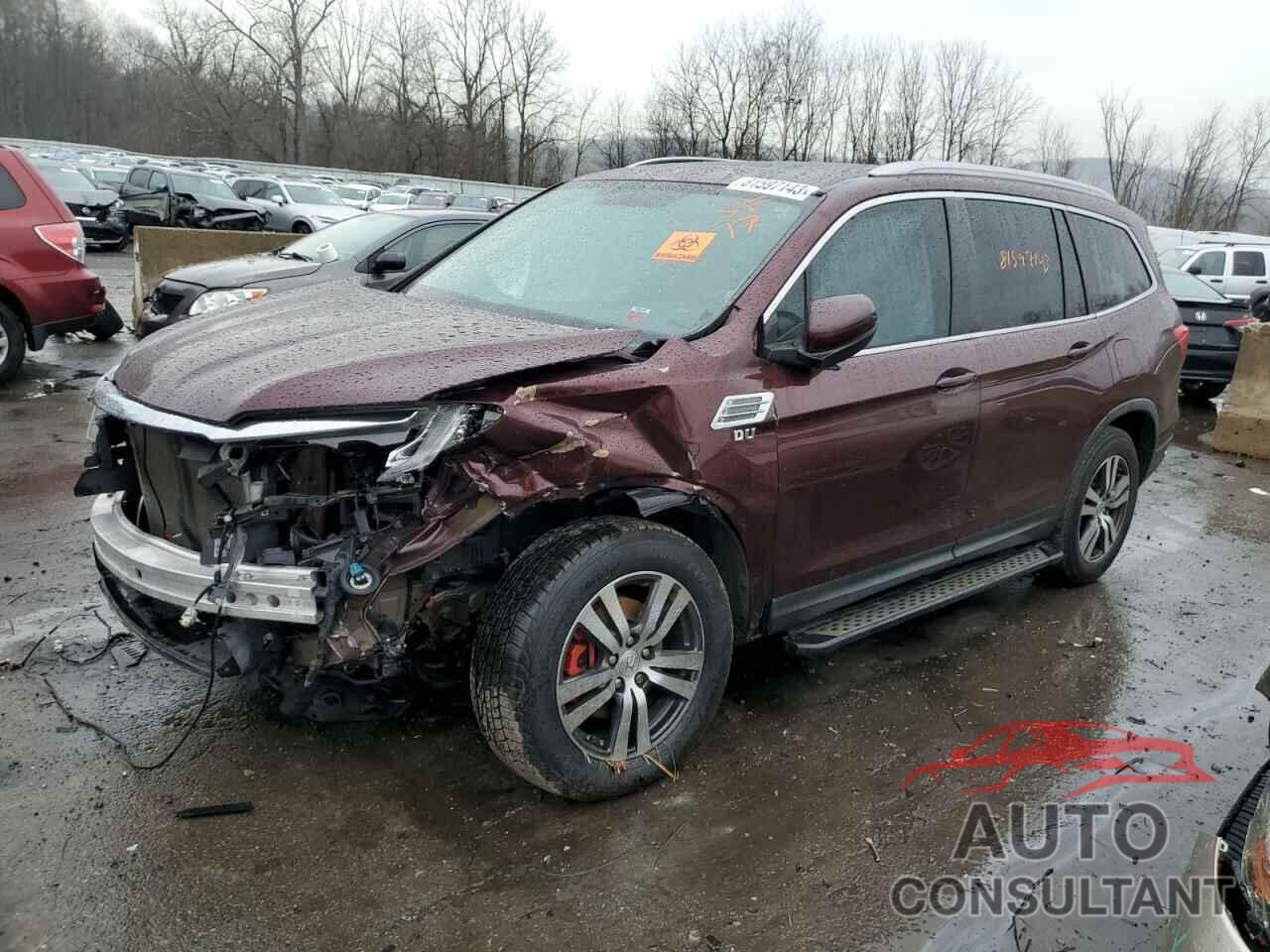 HONDA PILOT 2017 - 5FNYF6H58HB041817