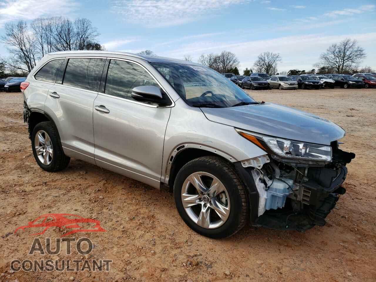 TOYOTA HIGHLANDER 2017 - 5TDDZRFH7HS464422