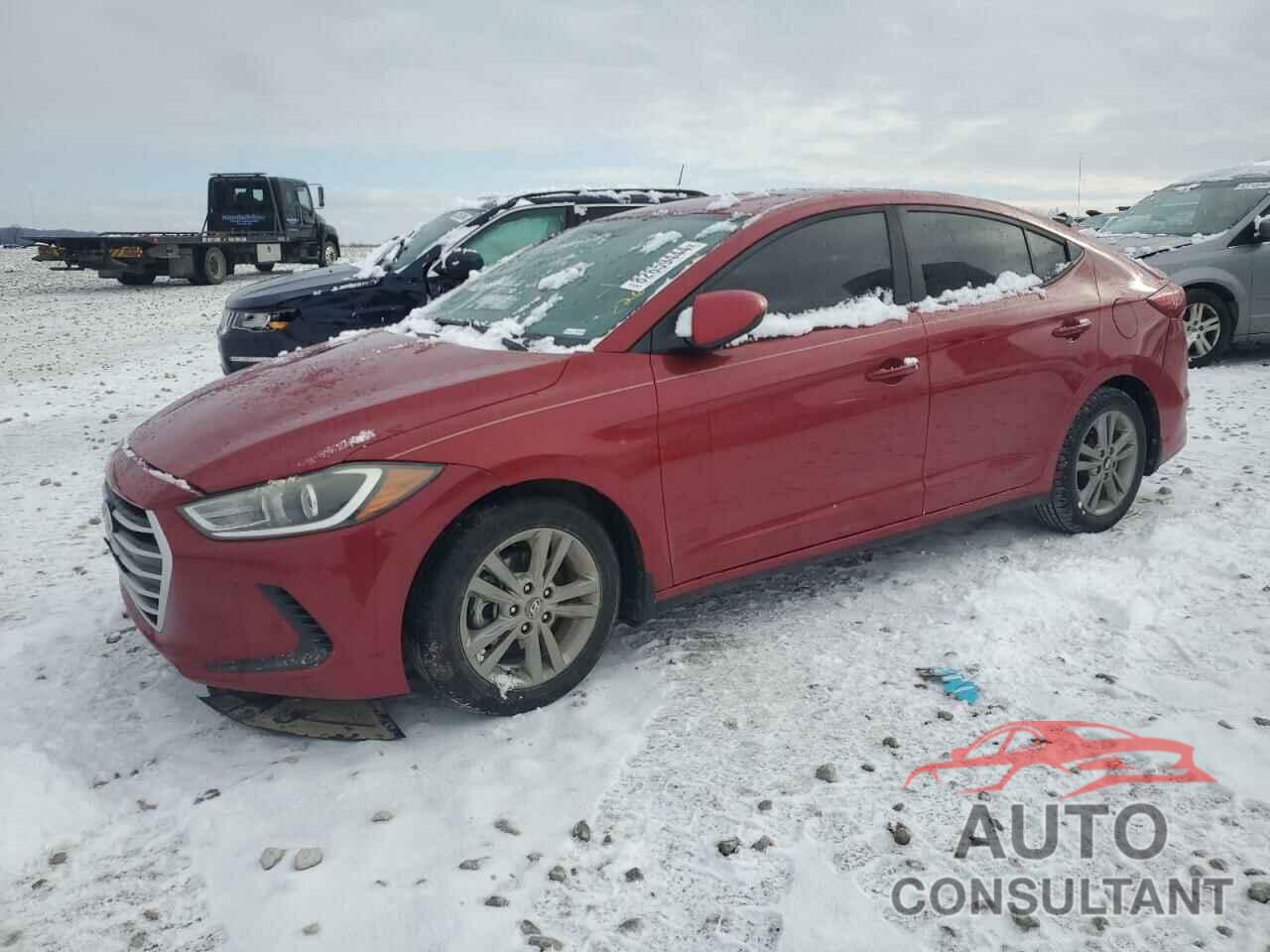 HYUNDAI ELANTRA 2017 - KMHD84LF5HU399070