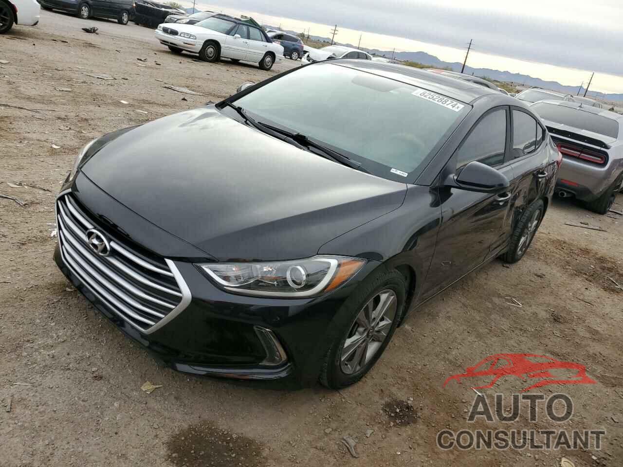 HYUNDAI ELANTRA 2017 - KMHD84LF2HU249966