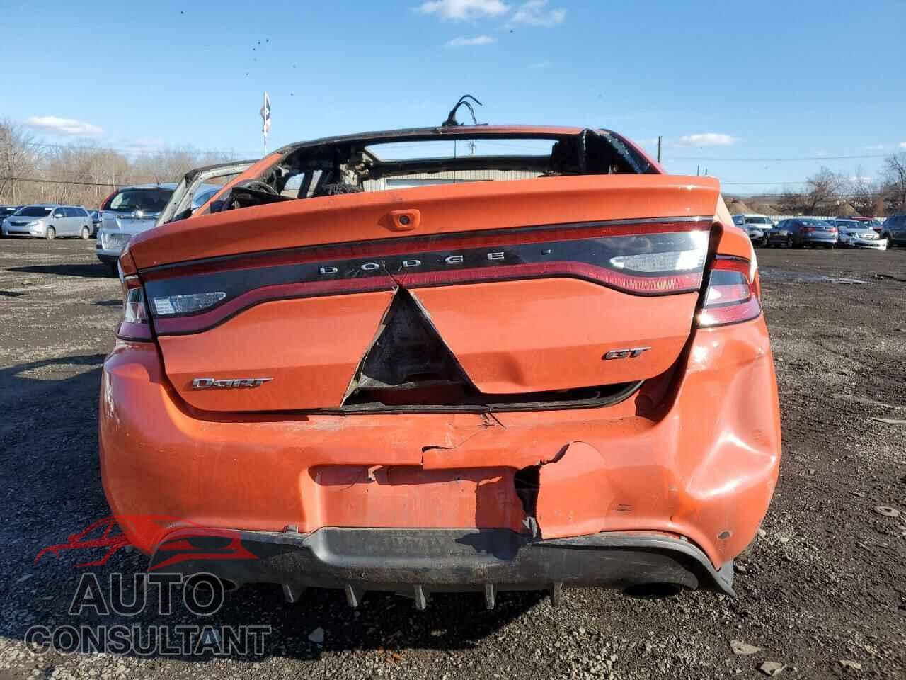 DODGE DART 2015 - 1C3CDFEB3FD391455