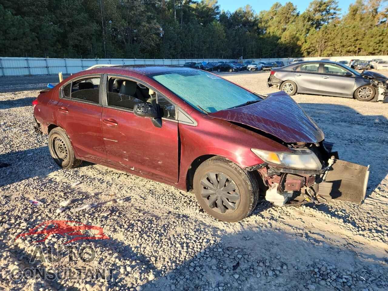 HONDA CIVIC 2013 - 19XFB2F58DE007777