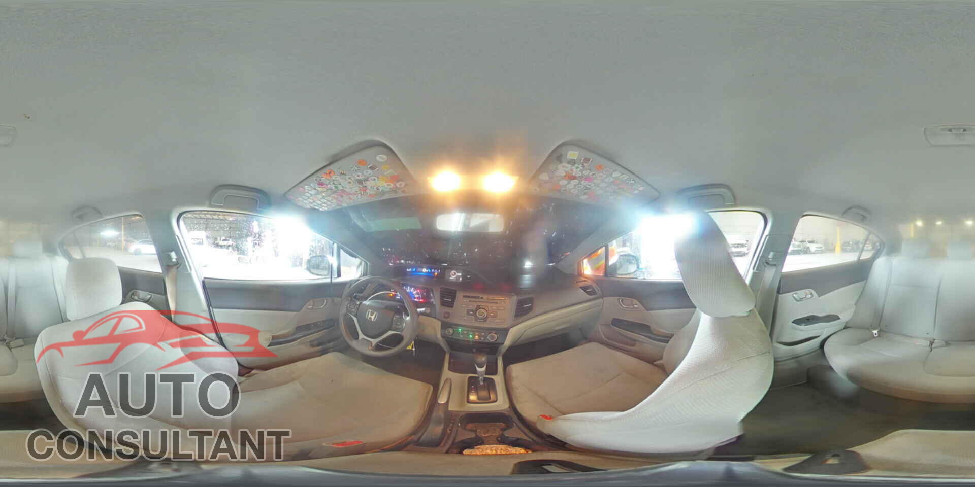 HONDA CIVIC 2012 - 19XFB2F54CE077260