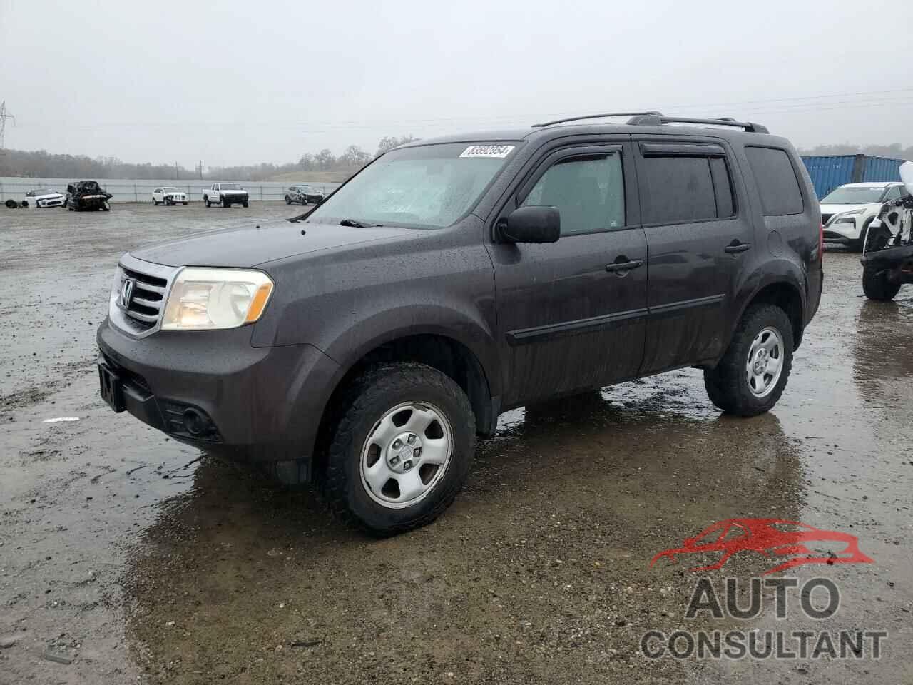 HONDA PILOT 2012 - 5FNYF4H27CB068428