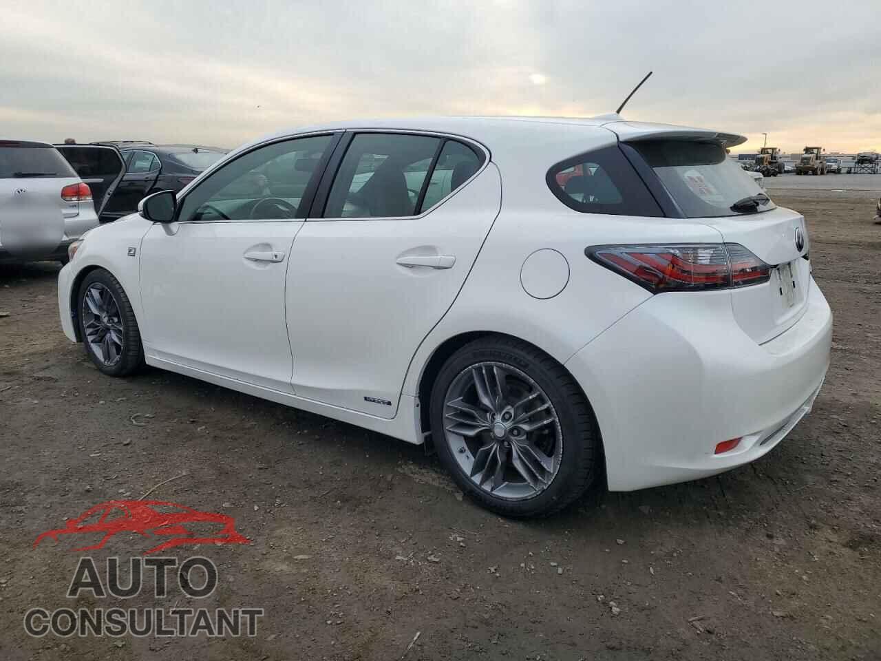 LEXUS CT 200 2012 - JTHKD5BH2C2055425