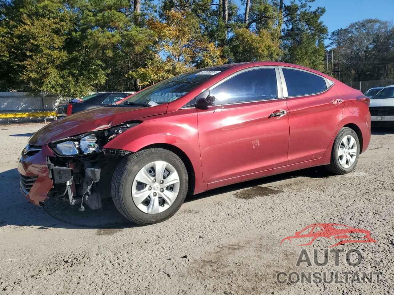 HYUNDAI ELANTRA 2016 - 5NPDH4AE2GH789700