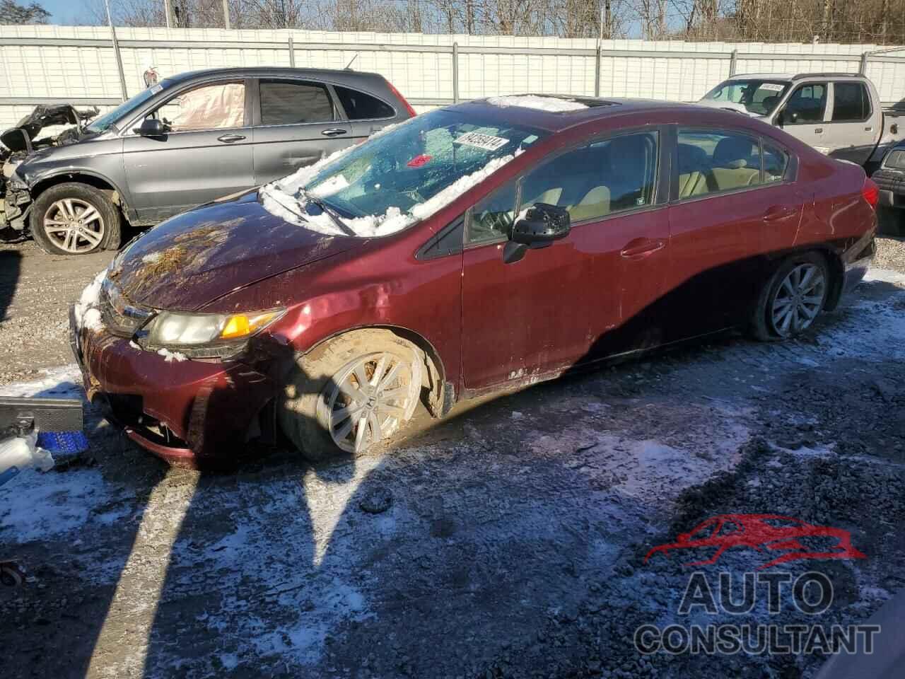 HONDA CIVIC 2012 - 2HGFB2F81CH509013