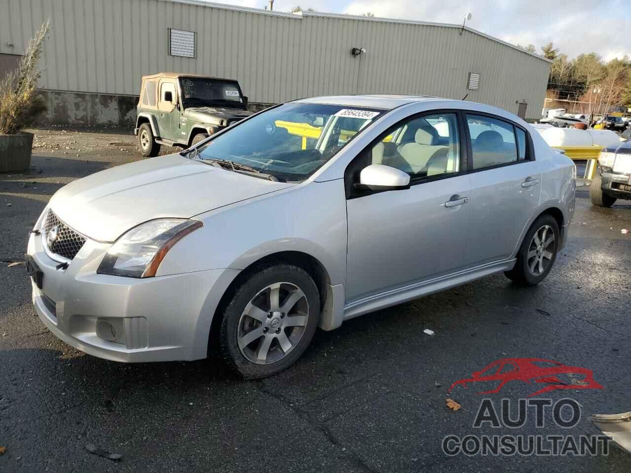 NISSAN SENTRA 2012 - 3N1AB6AP2CL765654