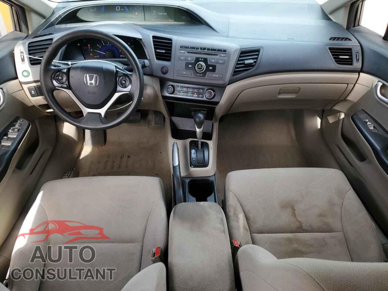 HONDA CIVIC 2012 - 19XFB2F55CE098165