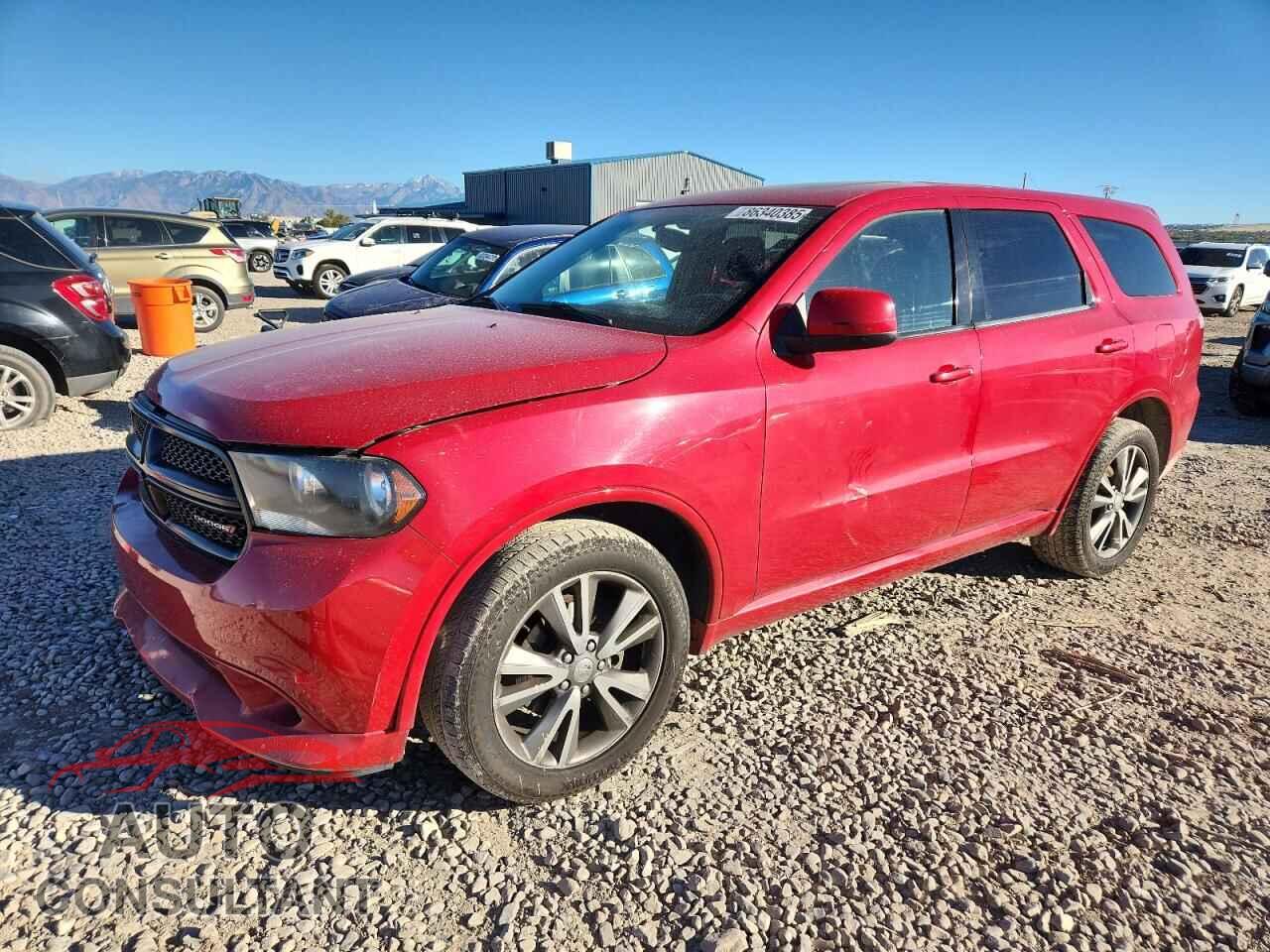 DODGE DURANGO 2013 - 1C4RDJAG9DC695516