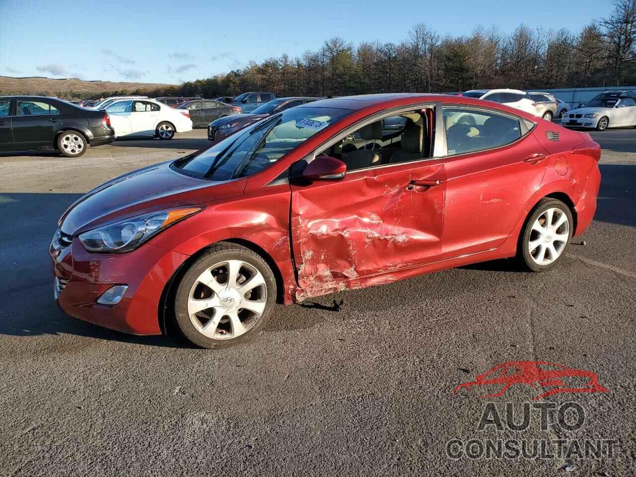 HYUNDAI ELANTRA 2011 - KMHDH4AE4BU159302