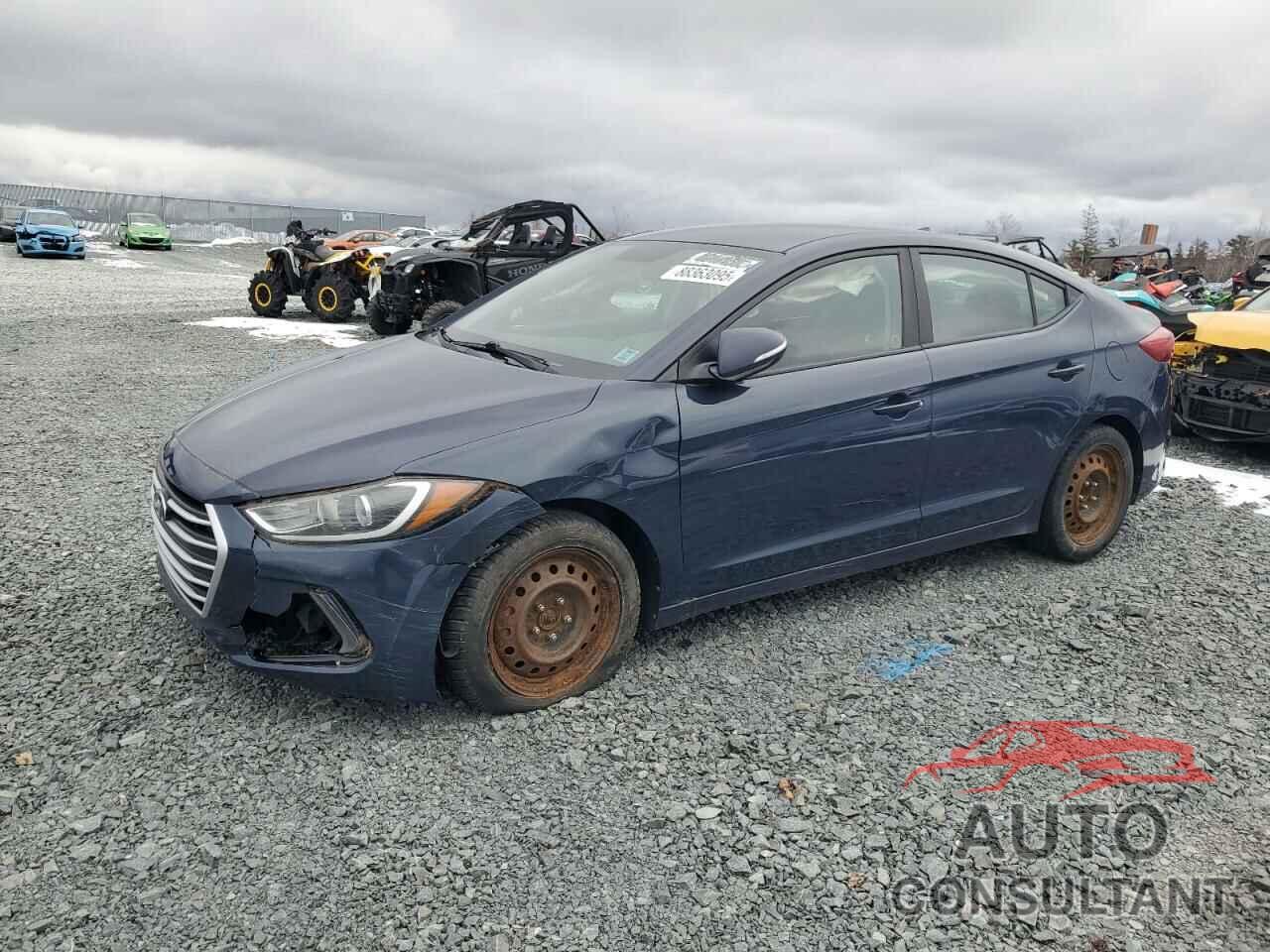 HYUNDAI ELANTRA 2017 - KMHD84LF3HU088303