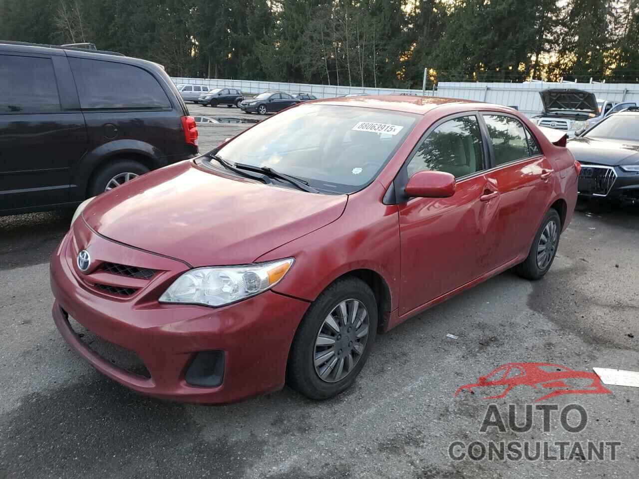 TOYOTA COROLLA 2011 - JTDBU4EE7B9165373