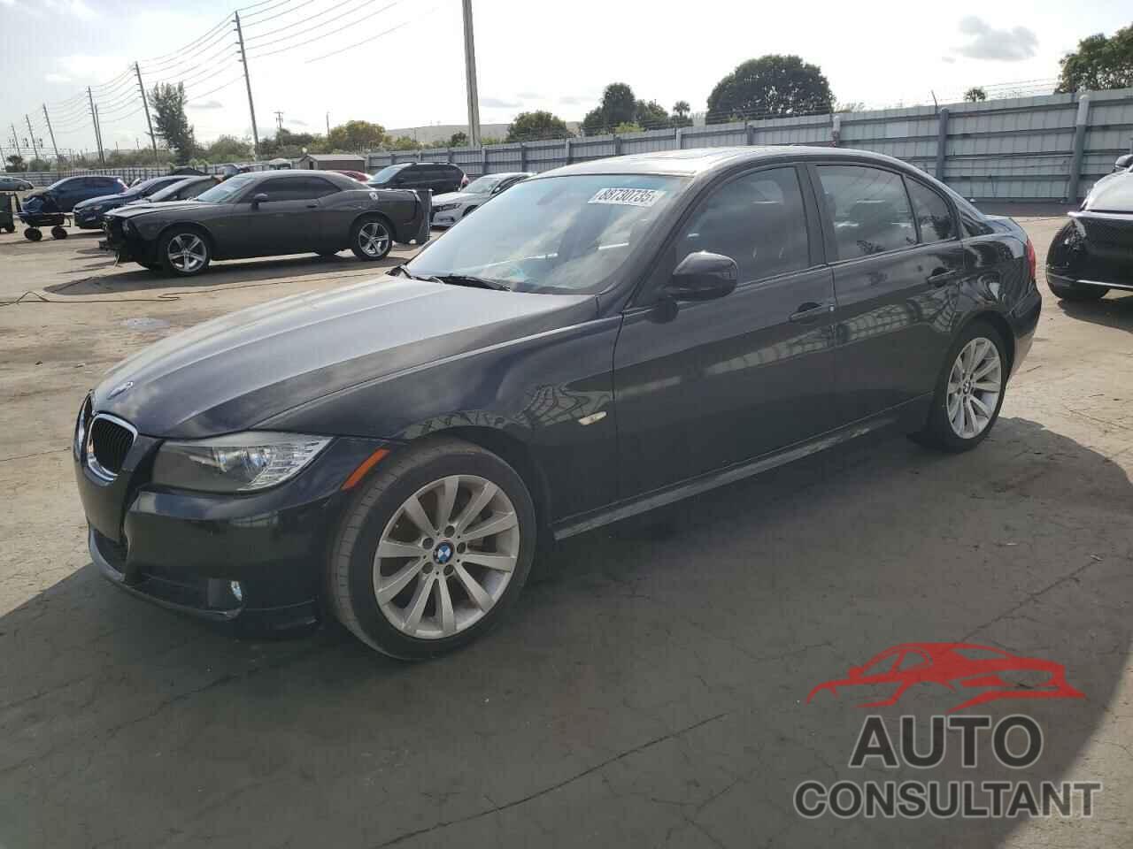 BMW 3 SERIES 2011 - WBAPH7C50BE680721