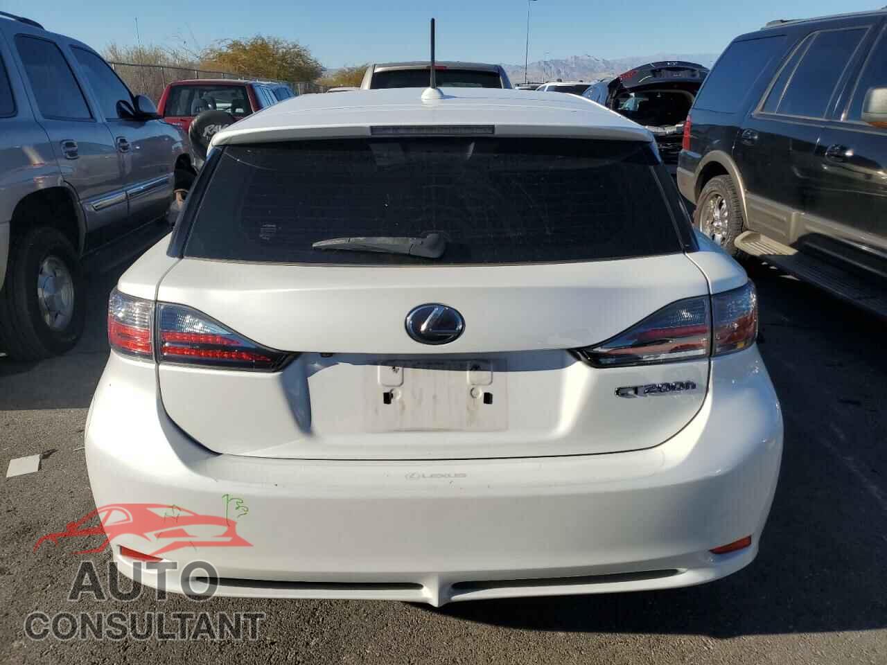 LEXUS CT 200 2012 - JTHKD5BH4C2093092