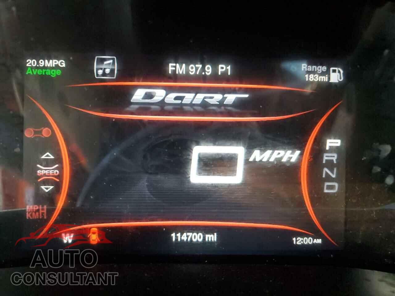 DODGE DART 2013 - 1C3CDFCA2DD330914