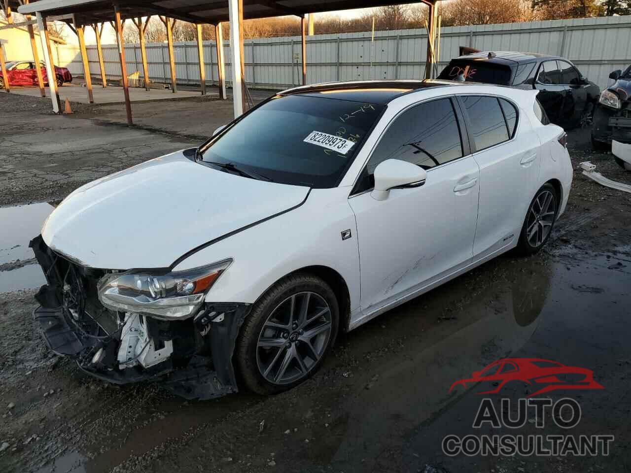 LEXUS CT 200 2016 - JTHKD5BH8G2254078