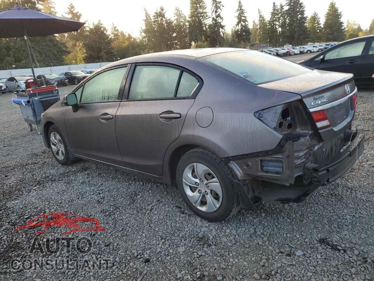 HONDA CIVIC 2013 - 19XFB2F55DE244680