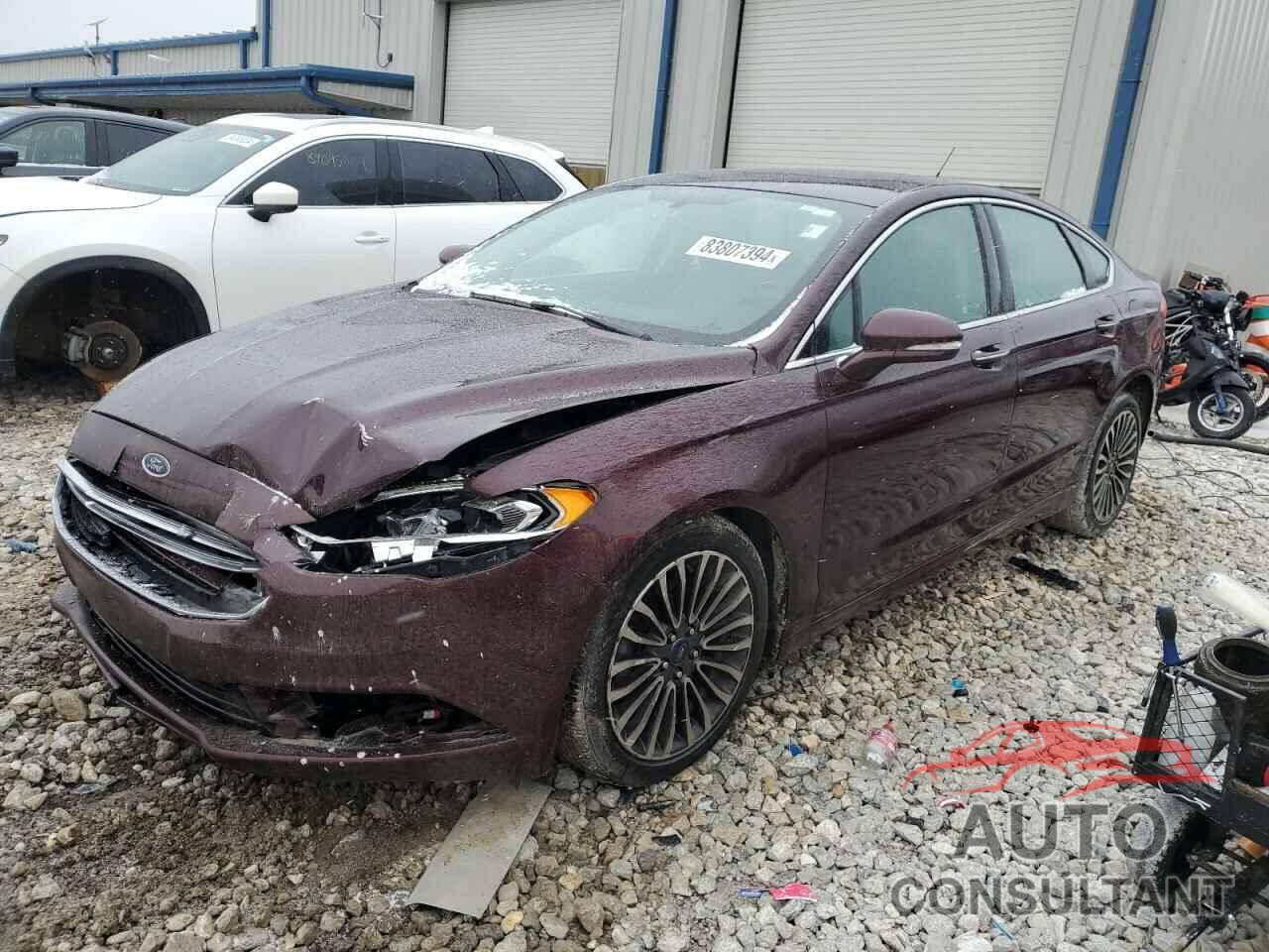 FORD FUSION 2017 - 3FA6P0T95HR390871