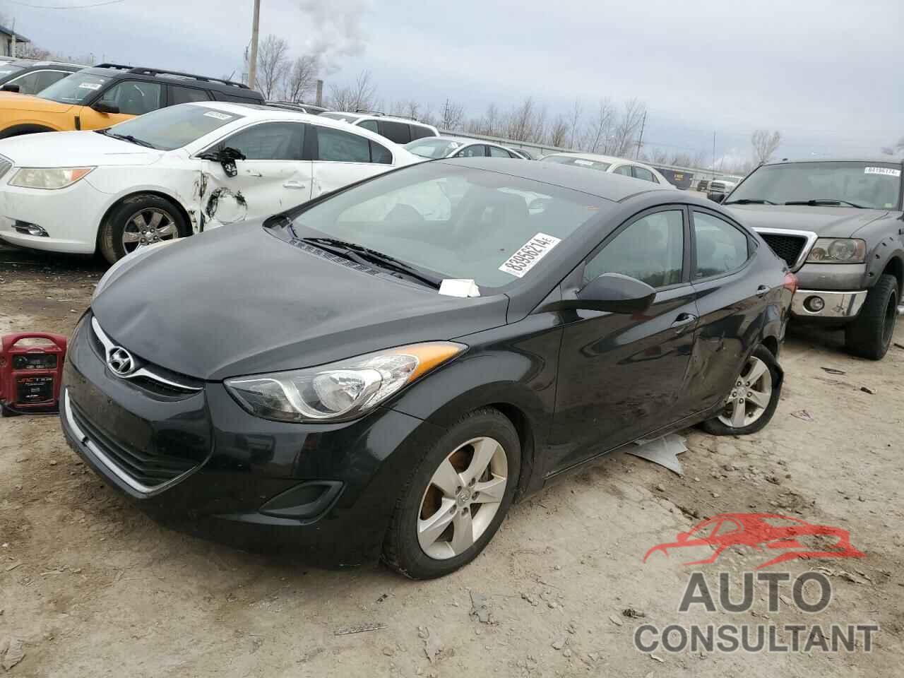 HYUNDAI ELANTRA 2011 - KMHDH4AE7BU151081