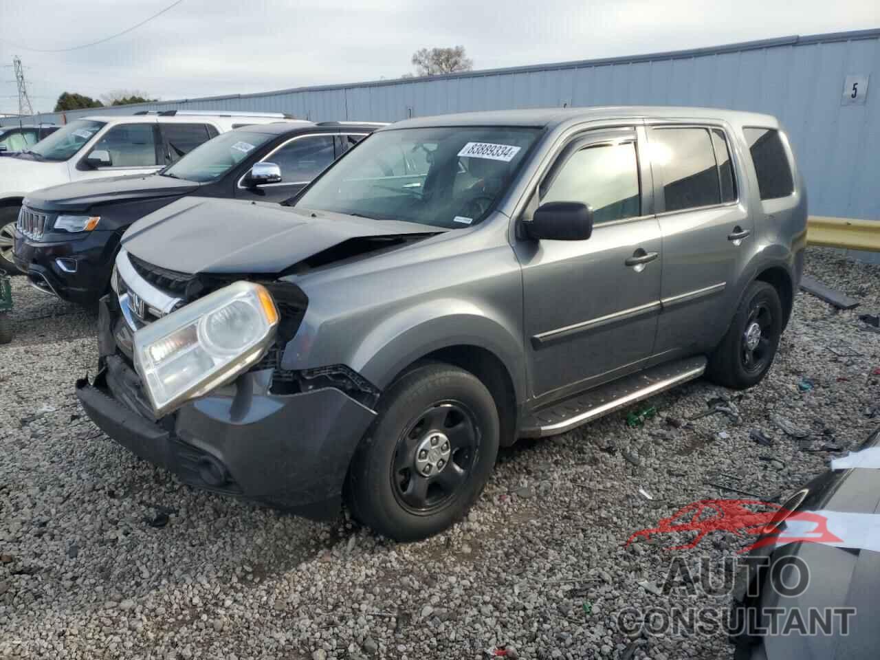 HONDA PILOT 2013 - 5FNYF3H2XDB013449