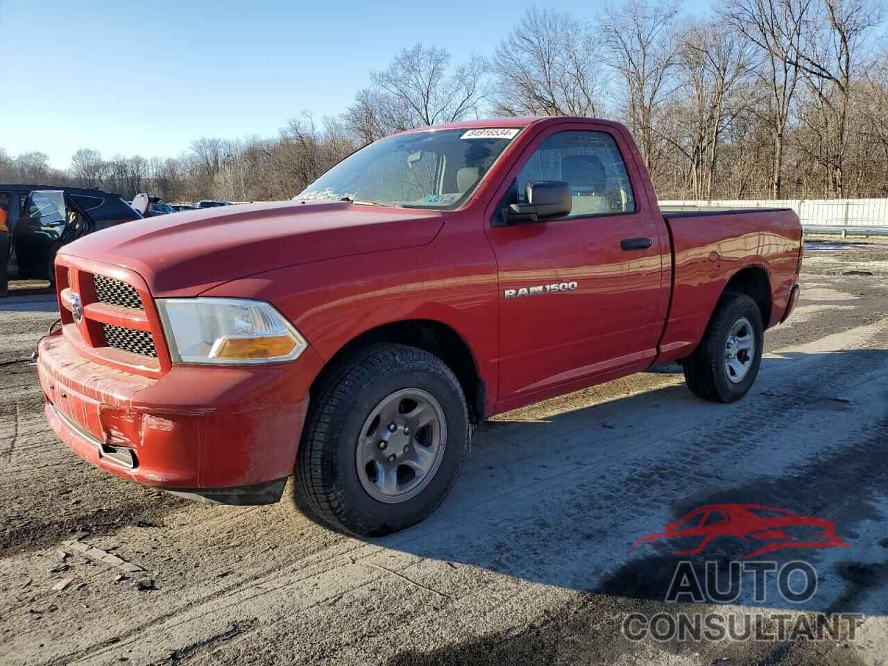 DODGE RAM 1500 2012 - 3C6JD7AP5CG237555