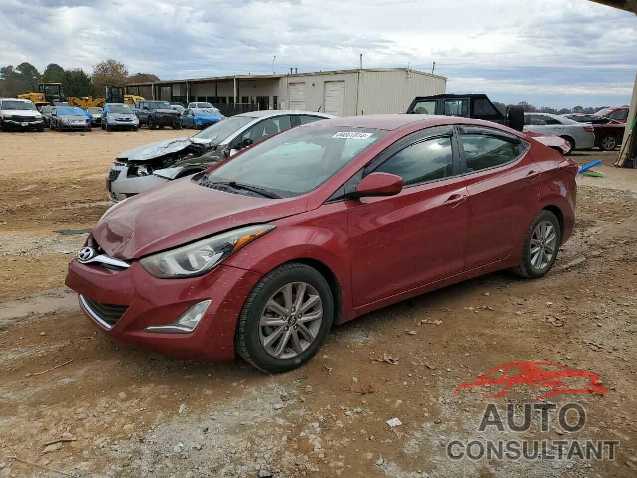 HYUNDAI ELANTRA 2014 - 5NPDH4AE2EH486302