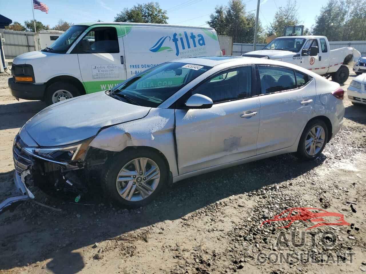 HYUNDAI ELANTRA 2019 - 5NPD84LF7KH478326