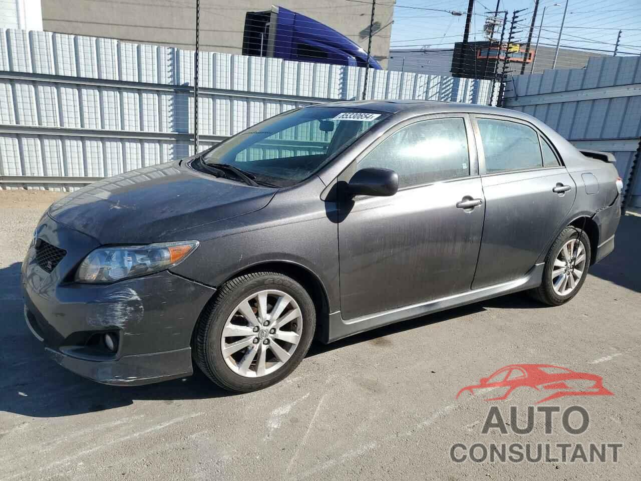 TOYOTA COROLLA 2009 - 2T1BU40E09C123963