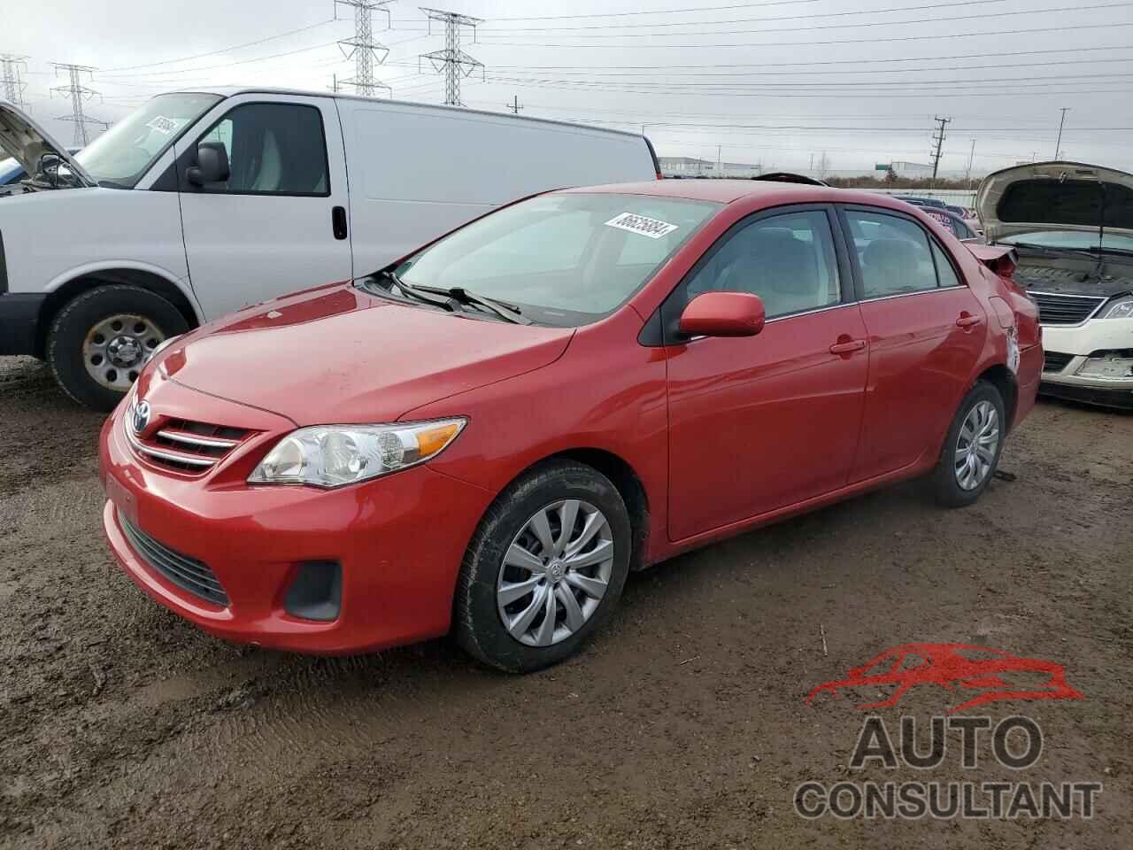 TOYOTA COROLLA 2013 - 5YFBU4EE6DP167953