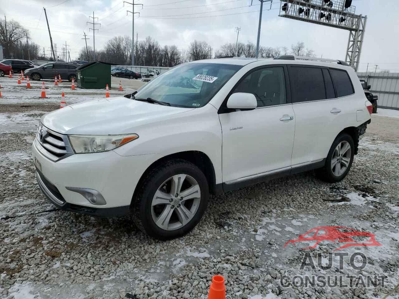 TOYOTA HIGHLANDER 2013 - 5TDDK3EH5DS185466