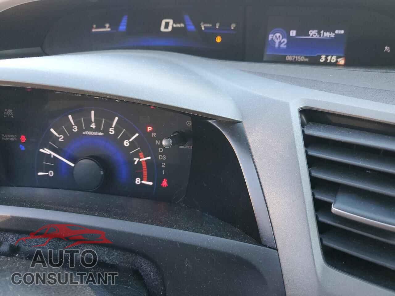 HONDA CIVIC 2012 - 2HGFB2F43CH101092