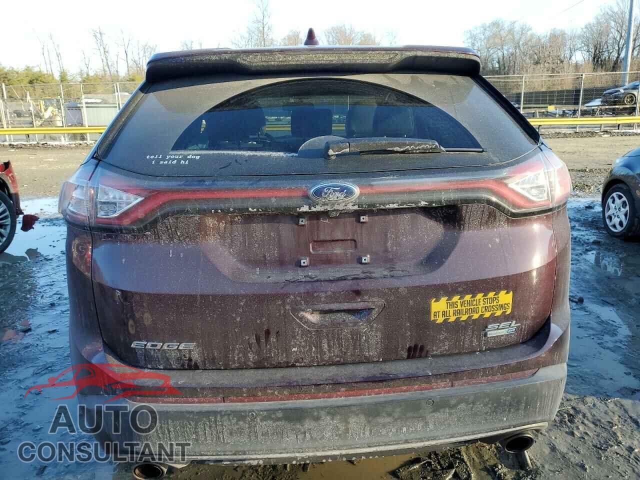FORD EDGE 2017 - 2FMPK4J92HBC34613