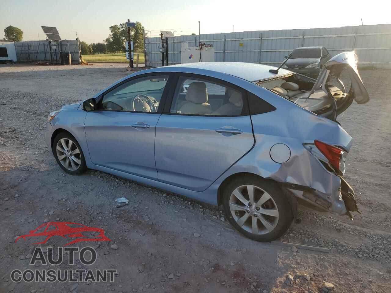 HYUNDAI ACCENT 2012 - KMHCU4AE2CU099139