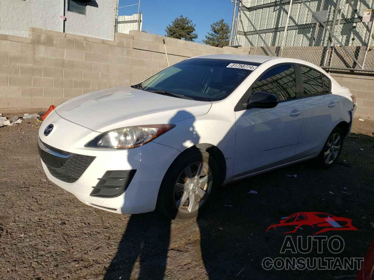 MAZDA 3 2010 - JM1BL1SF7A1204992