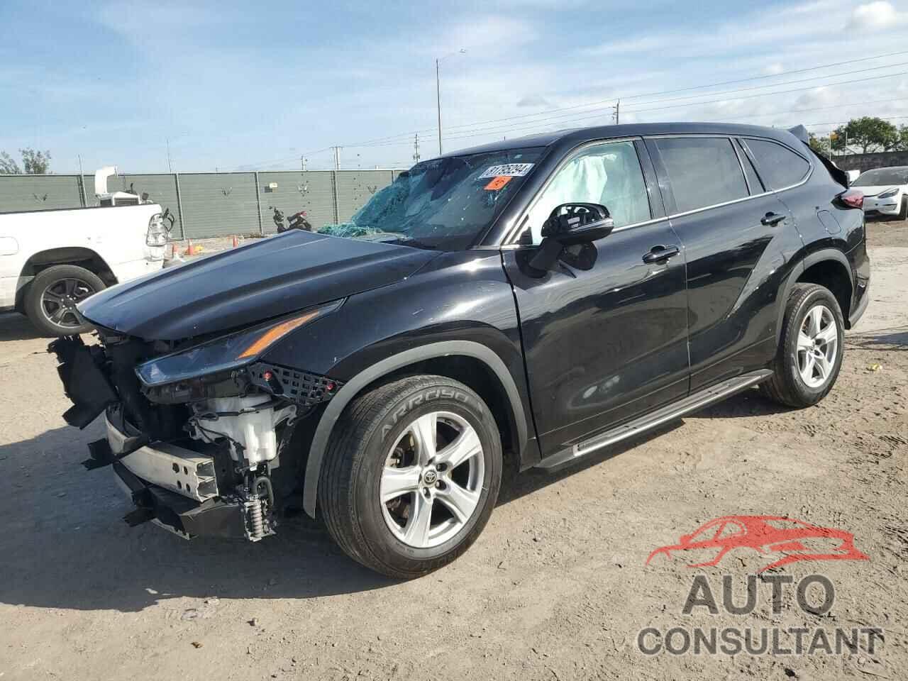 TOYOTA HIGHLANDER 2021 - 5TDCZRAH8MS035061