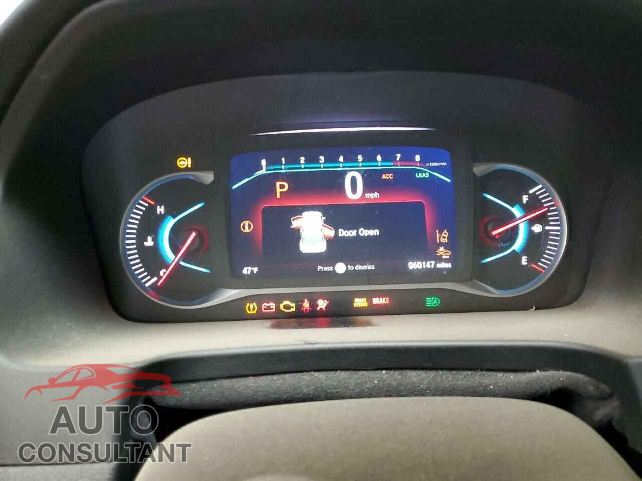 HONDA PILOT 2019 - 5FNYF6H03KB086272