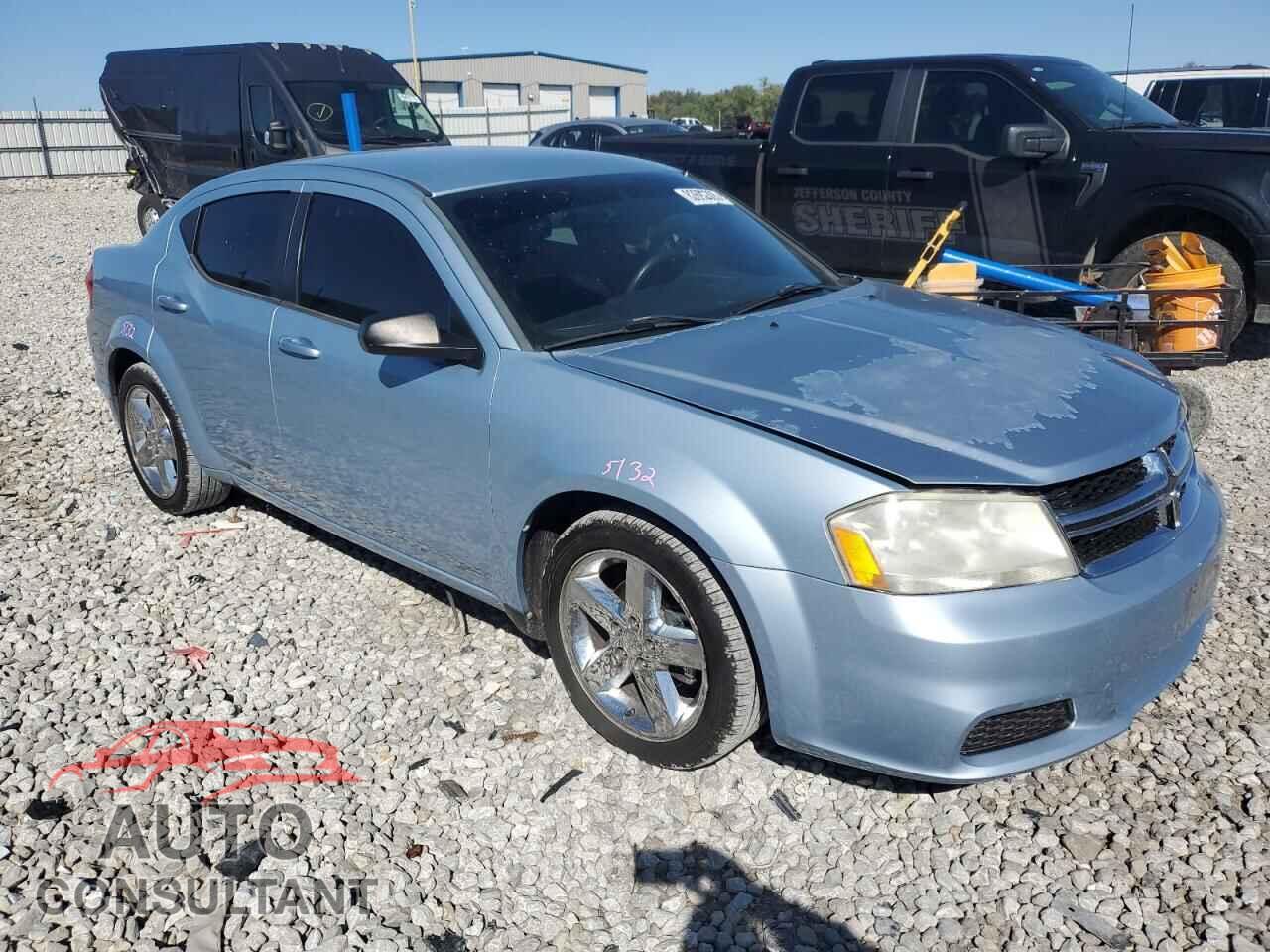 DODGE AVENGER 2013 - 1C3CDZAB1DN687783